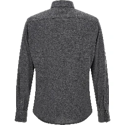 Gray Silk Blouse