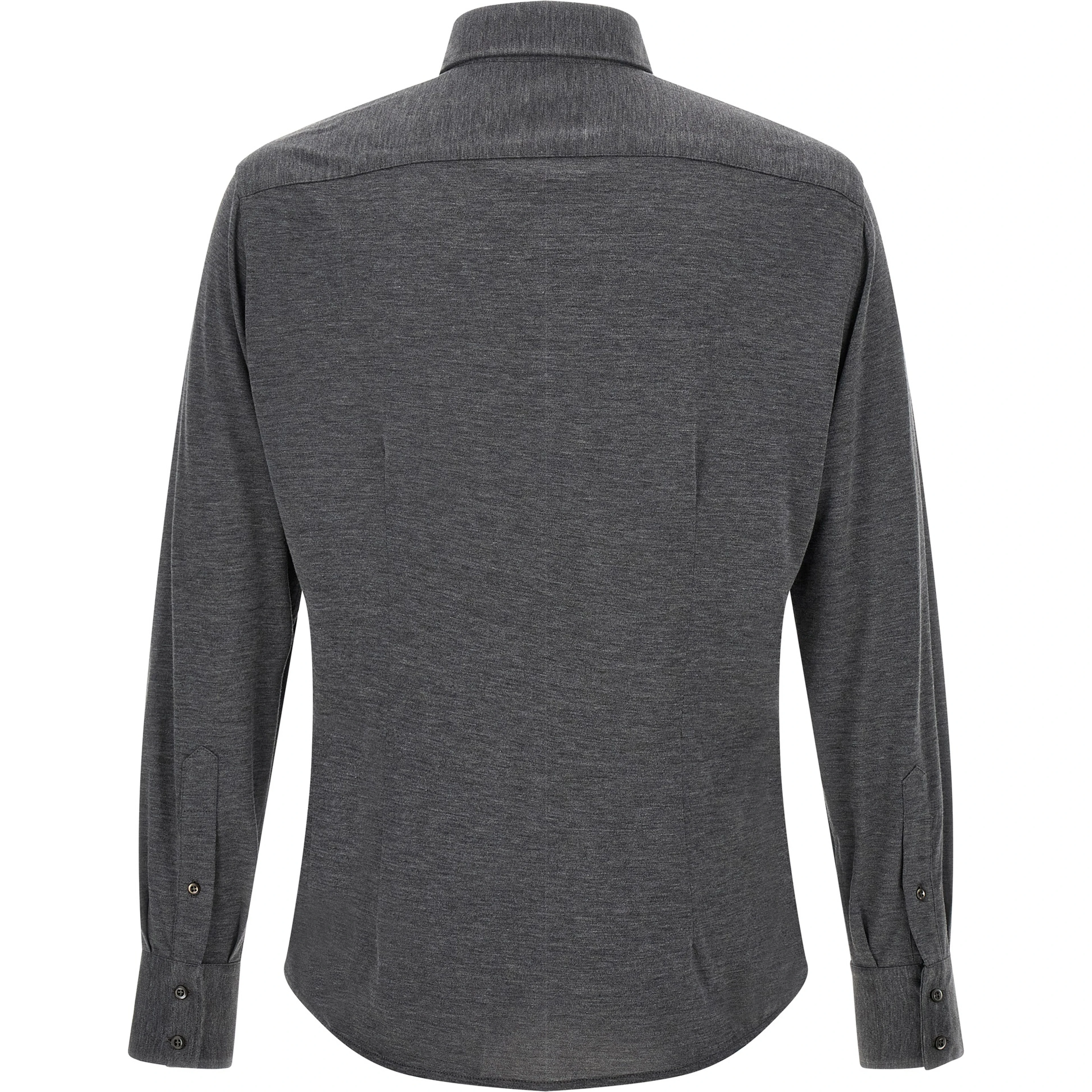 Gray Silk Blouse