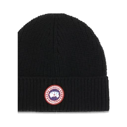 Black Wool Oves Aries Beanie
