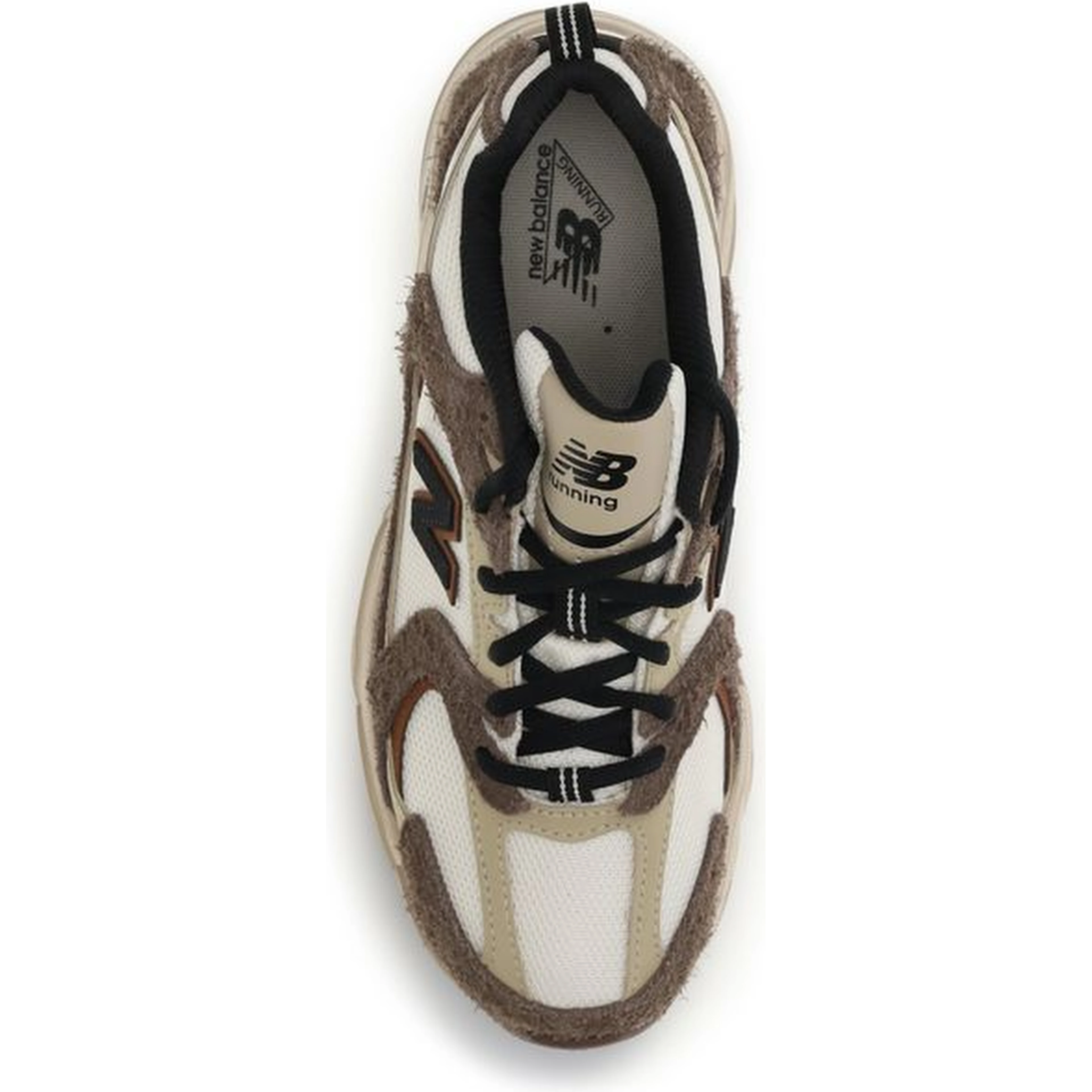 Brown Polyamide Athletic Sneakers