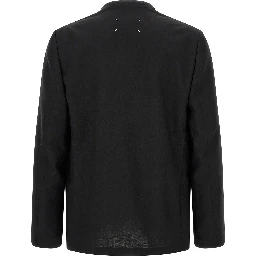 Black Virgin Wool Blazer