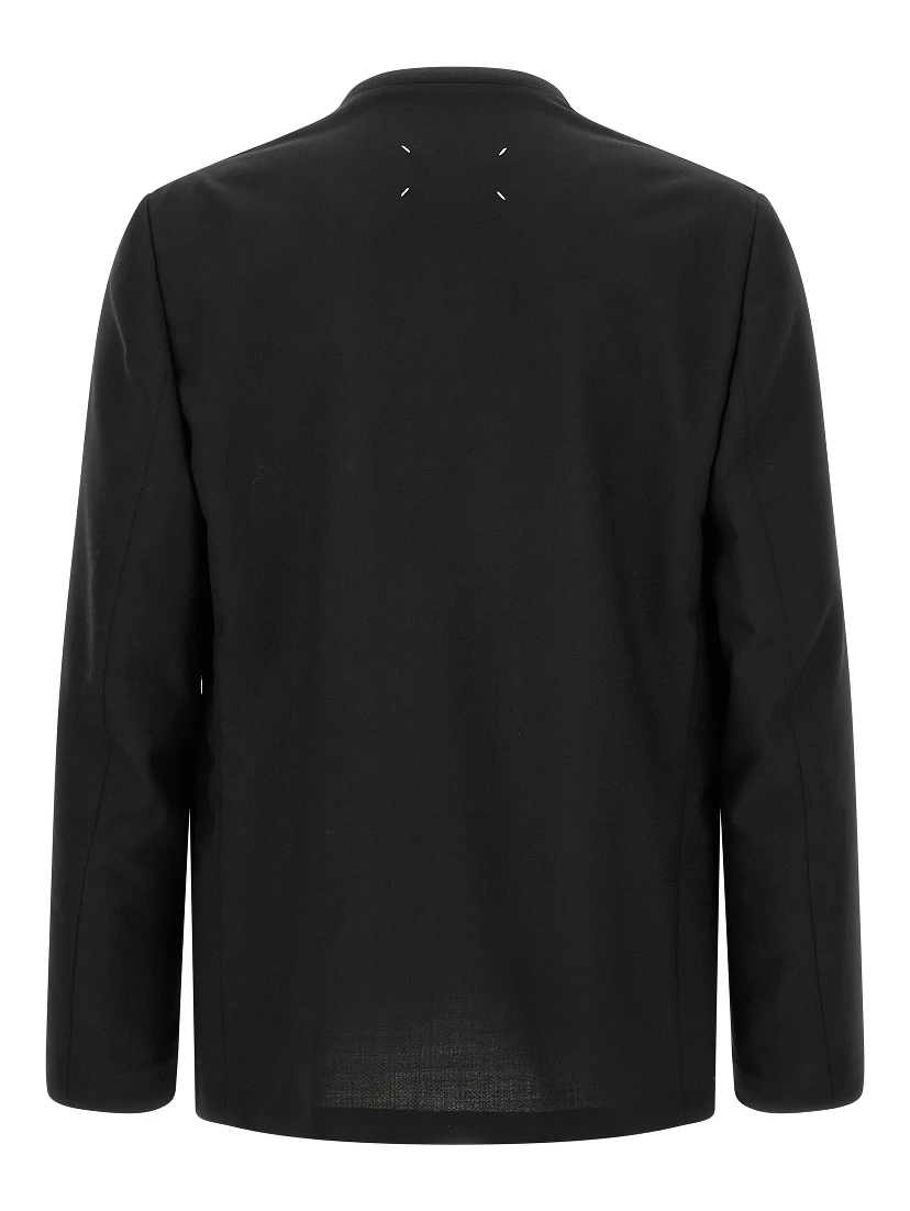 Black Virgin Wool Blazer