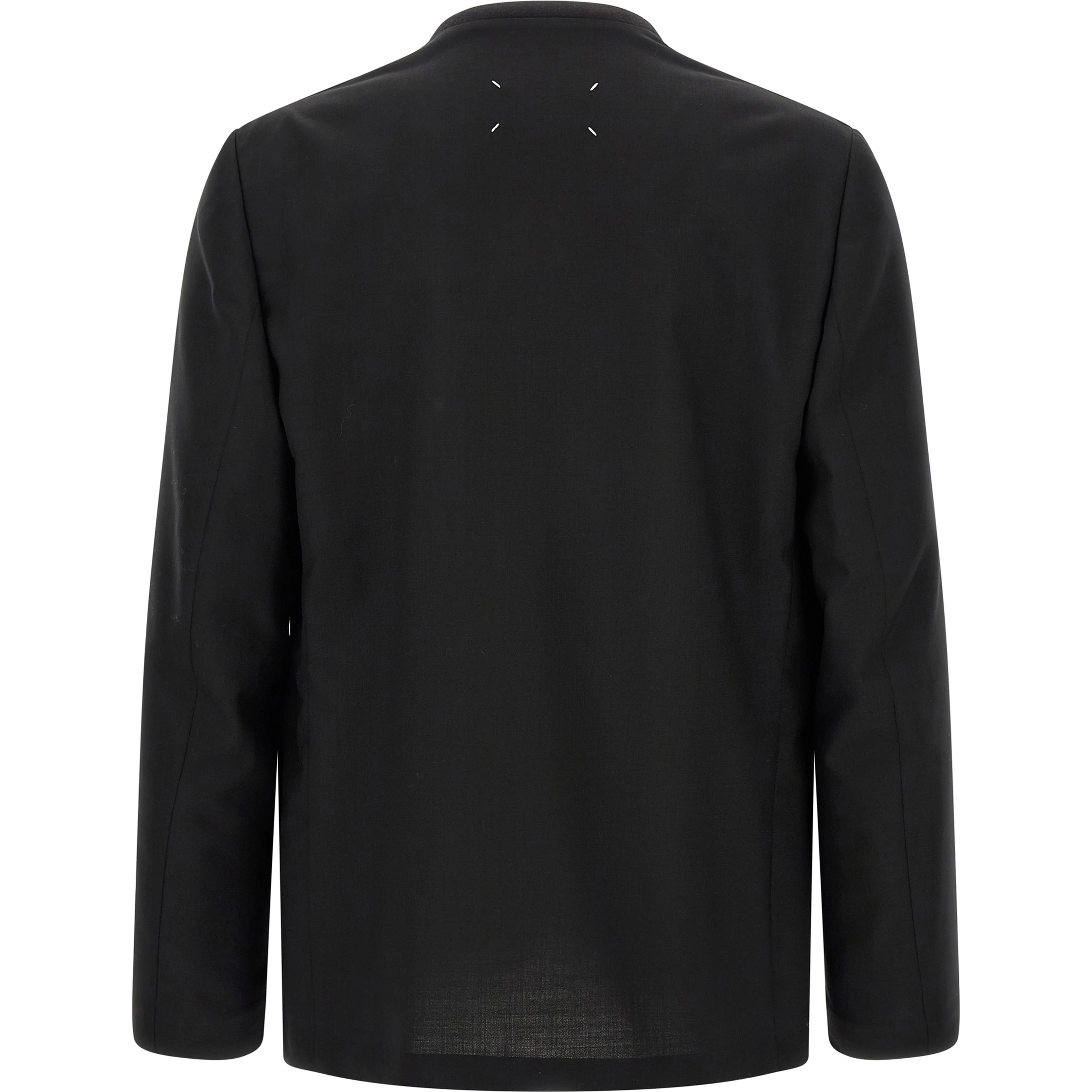 Black Virgin Wool Blazer