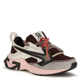 Multicolor Polyester Athletic Sneakers