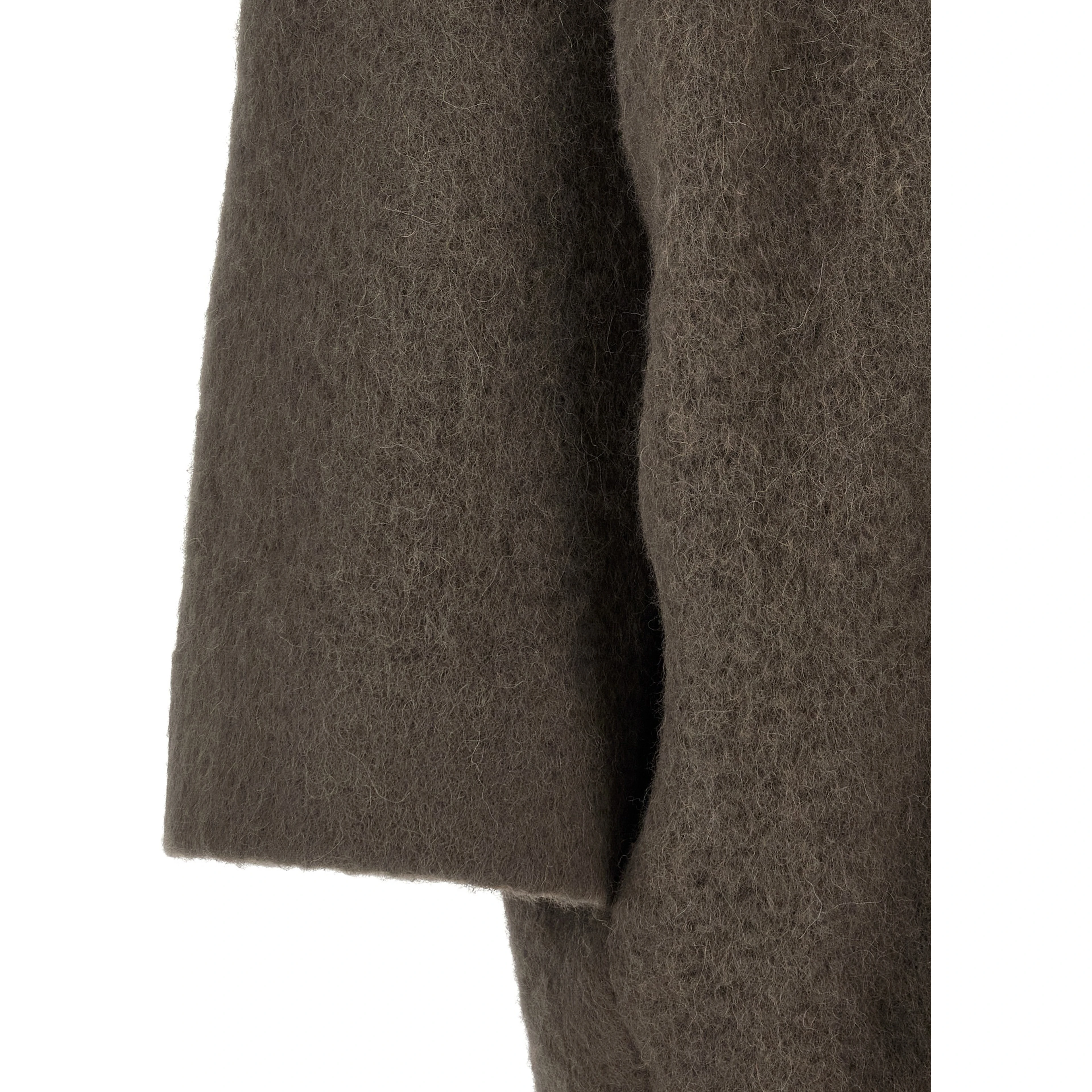 Gray Marabou Coat