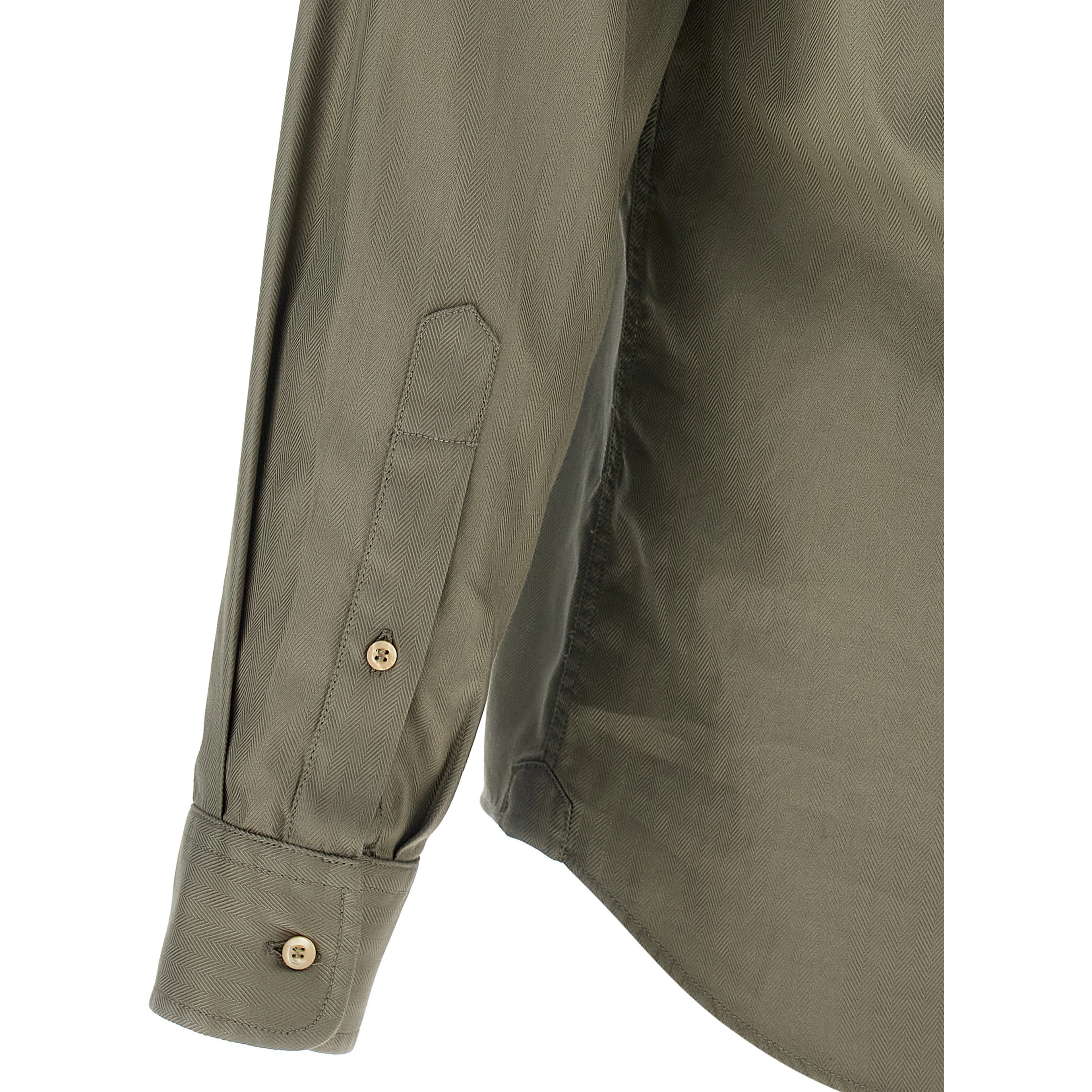 Bicolor Cotton Blouse