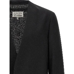 Black Virgin Wool Blazer