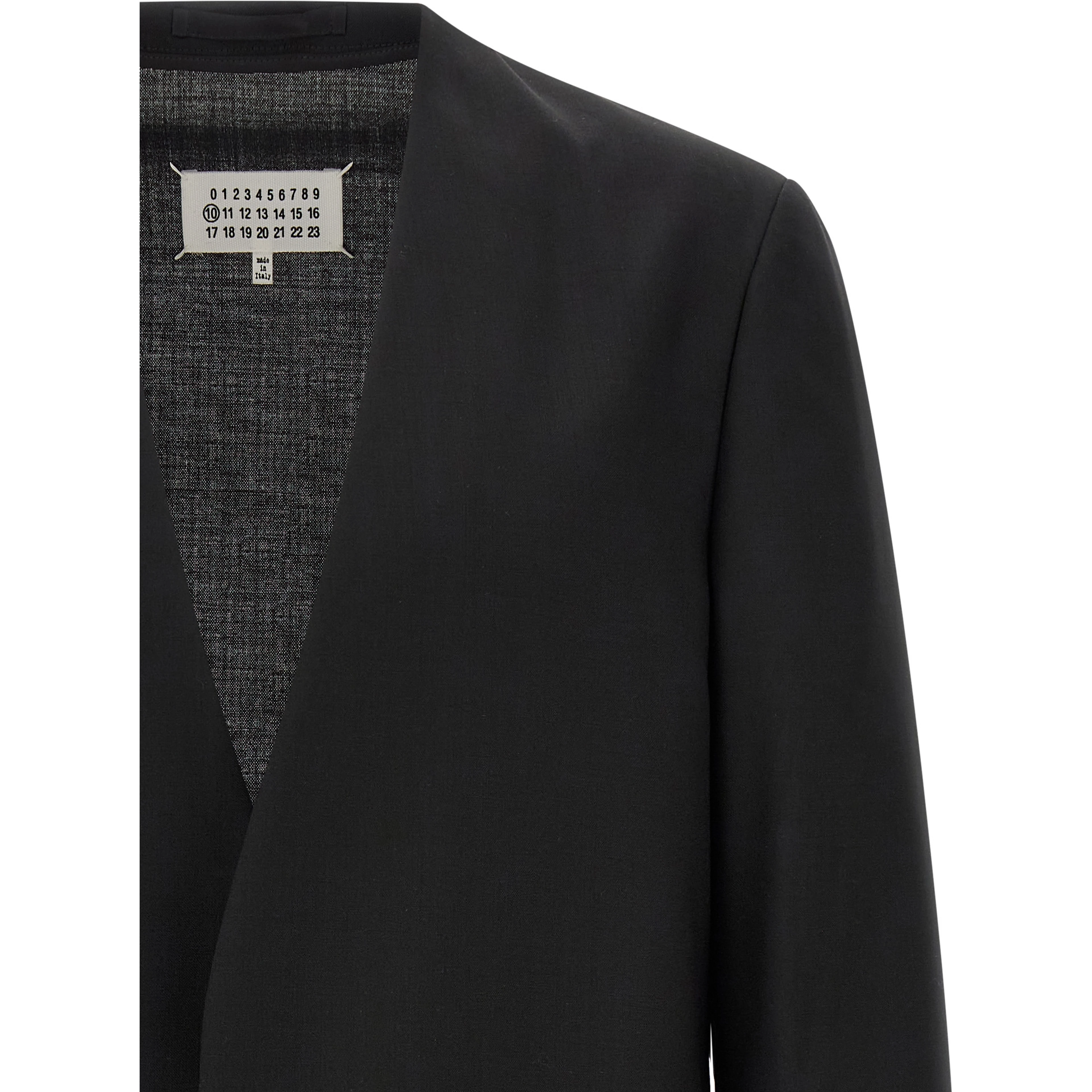 Black Virgin Wool Blazer