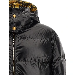 Black Nylon Full-Length Jacket