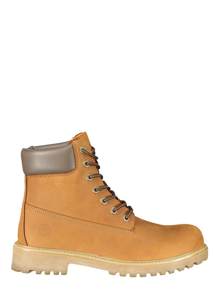 Brown Leather Men's Sneaker