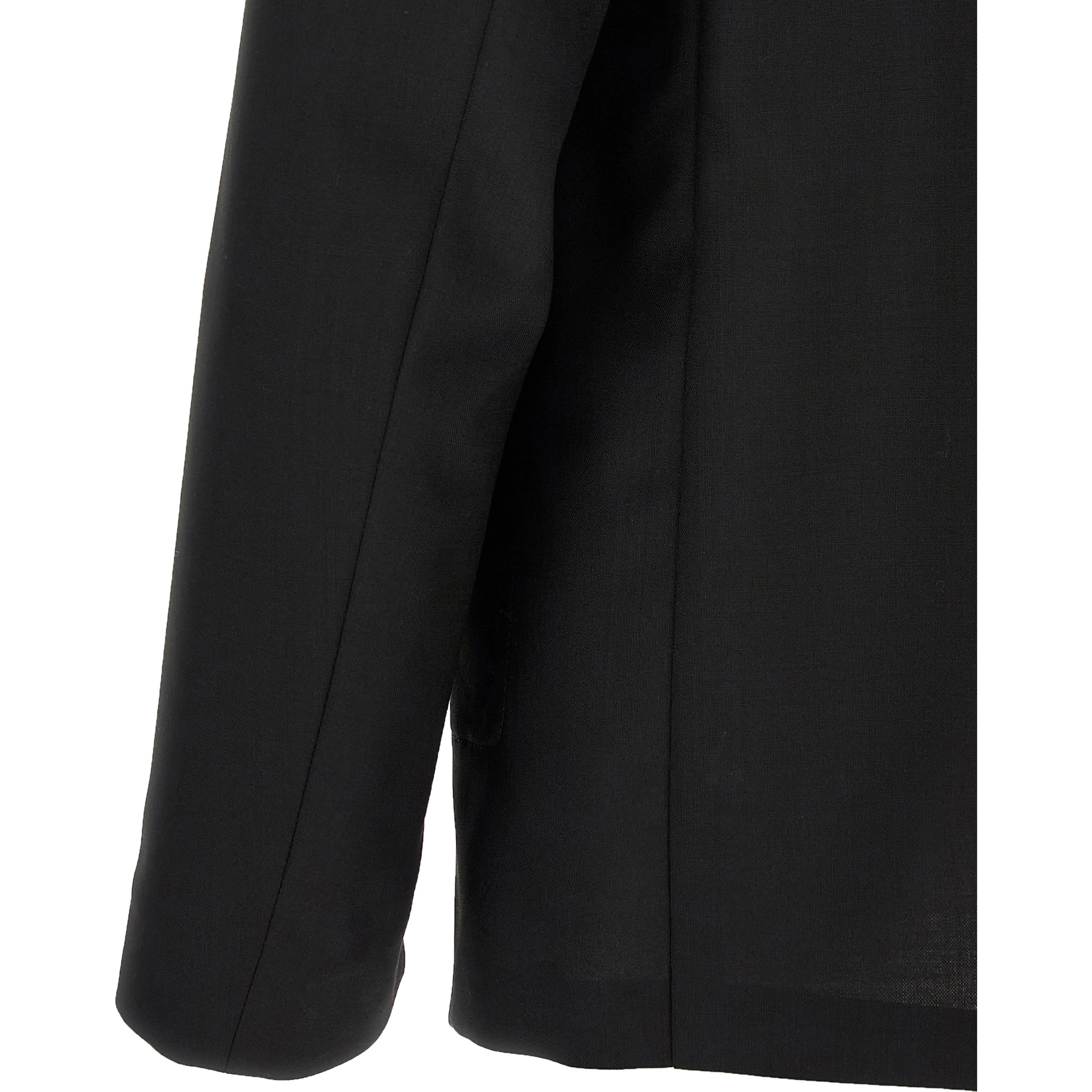 Black Virgin Wool Blazer