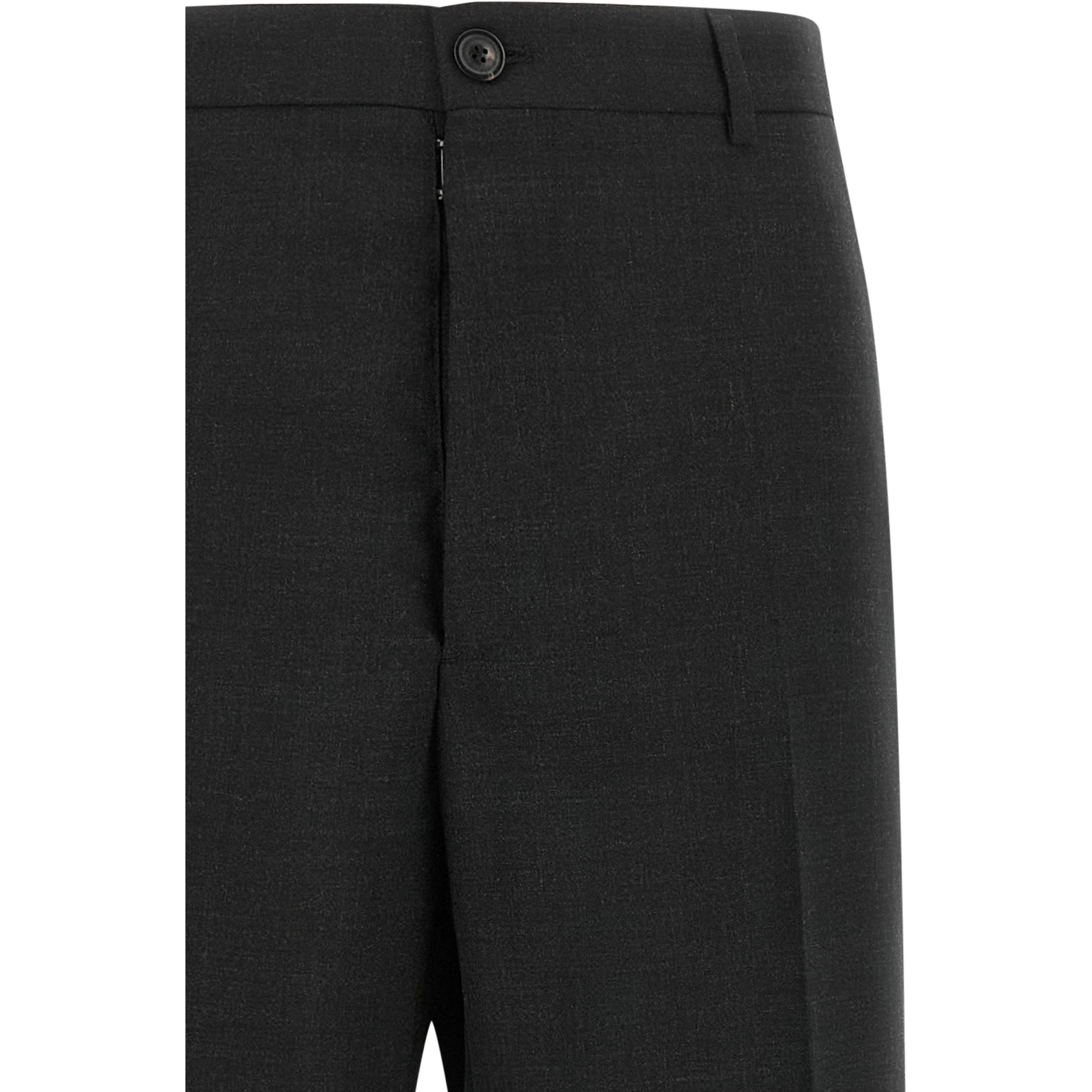 Gray Wool Dress Pants
