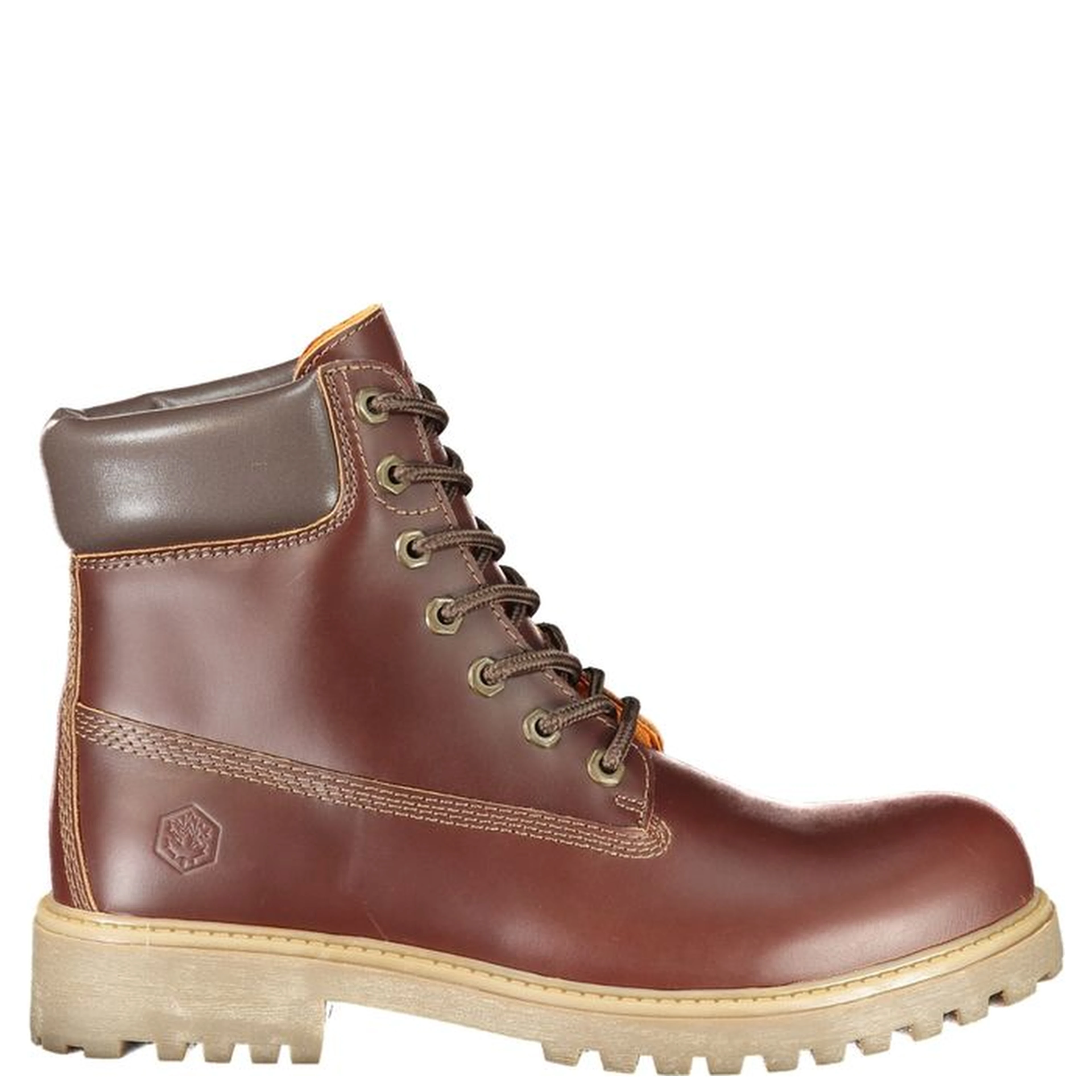 Brown Leather Men's Sneaker
