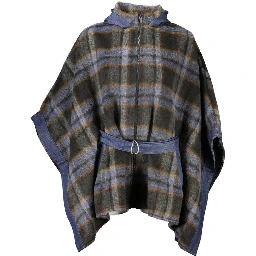 Blue Polyester Women's Top