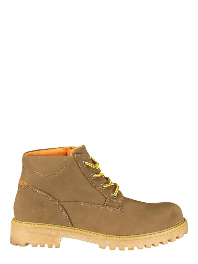Brown Leather Men Sneaker