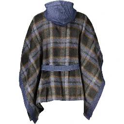 Blue Polyester Women's Top