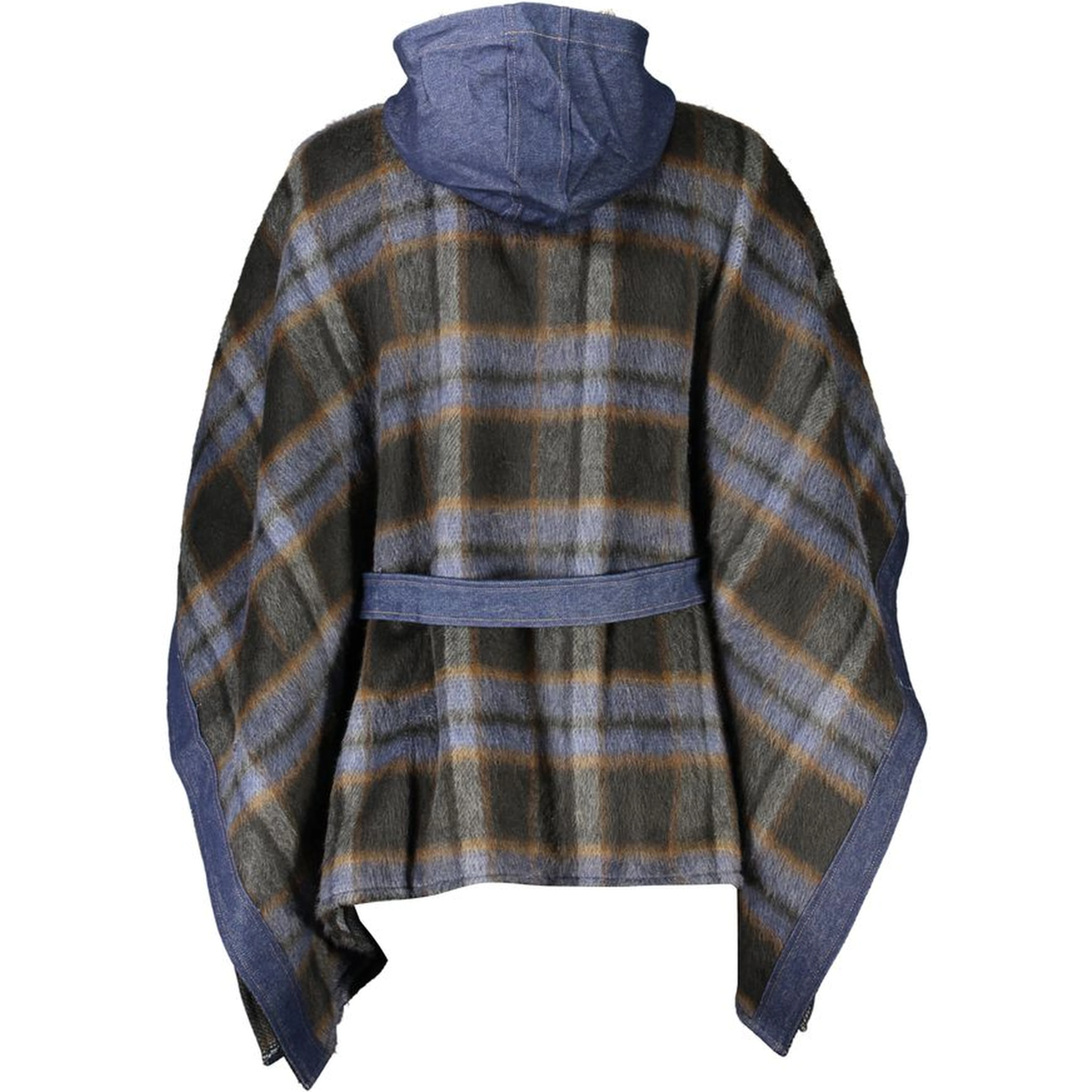 Blue Polyester Women's Top