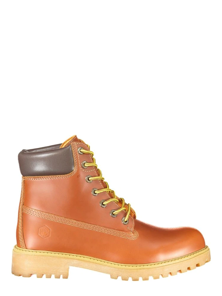 Brown Leather Men's Sneaker