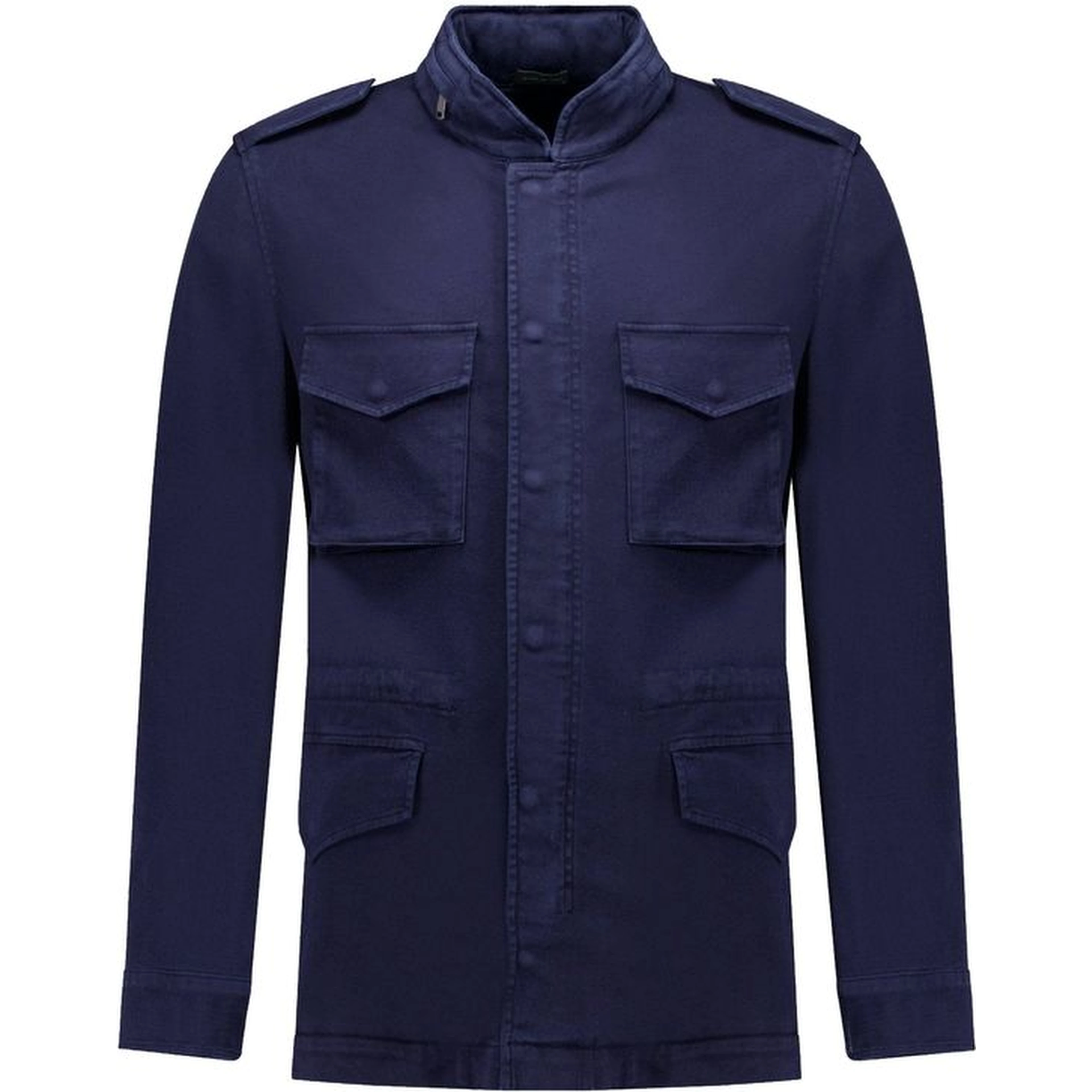 Navy Blue Cotton Jacket