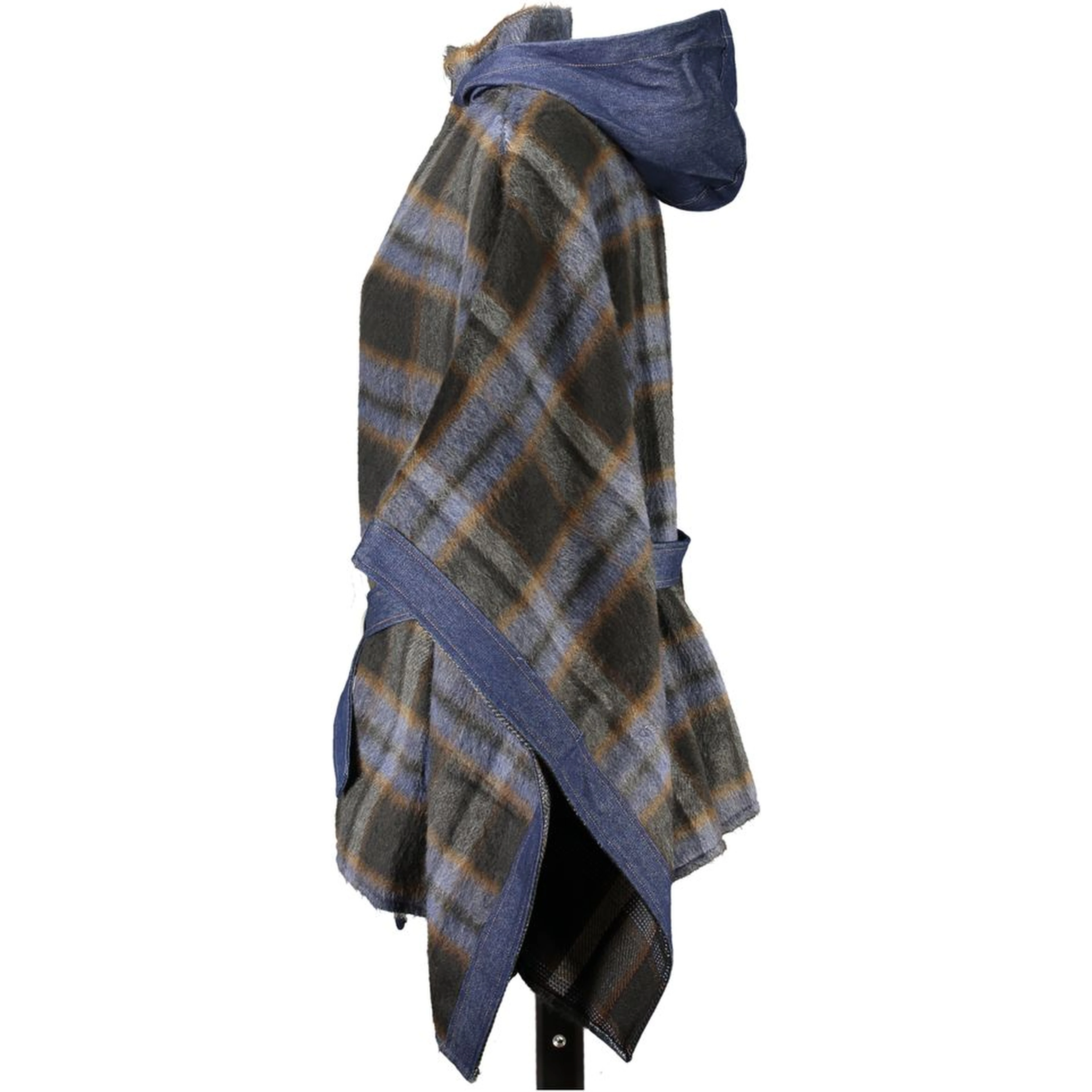 Blue Polyester Women's Top