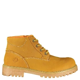 Yellow Leather Men's Sneaker