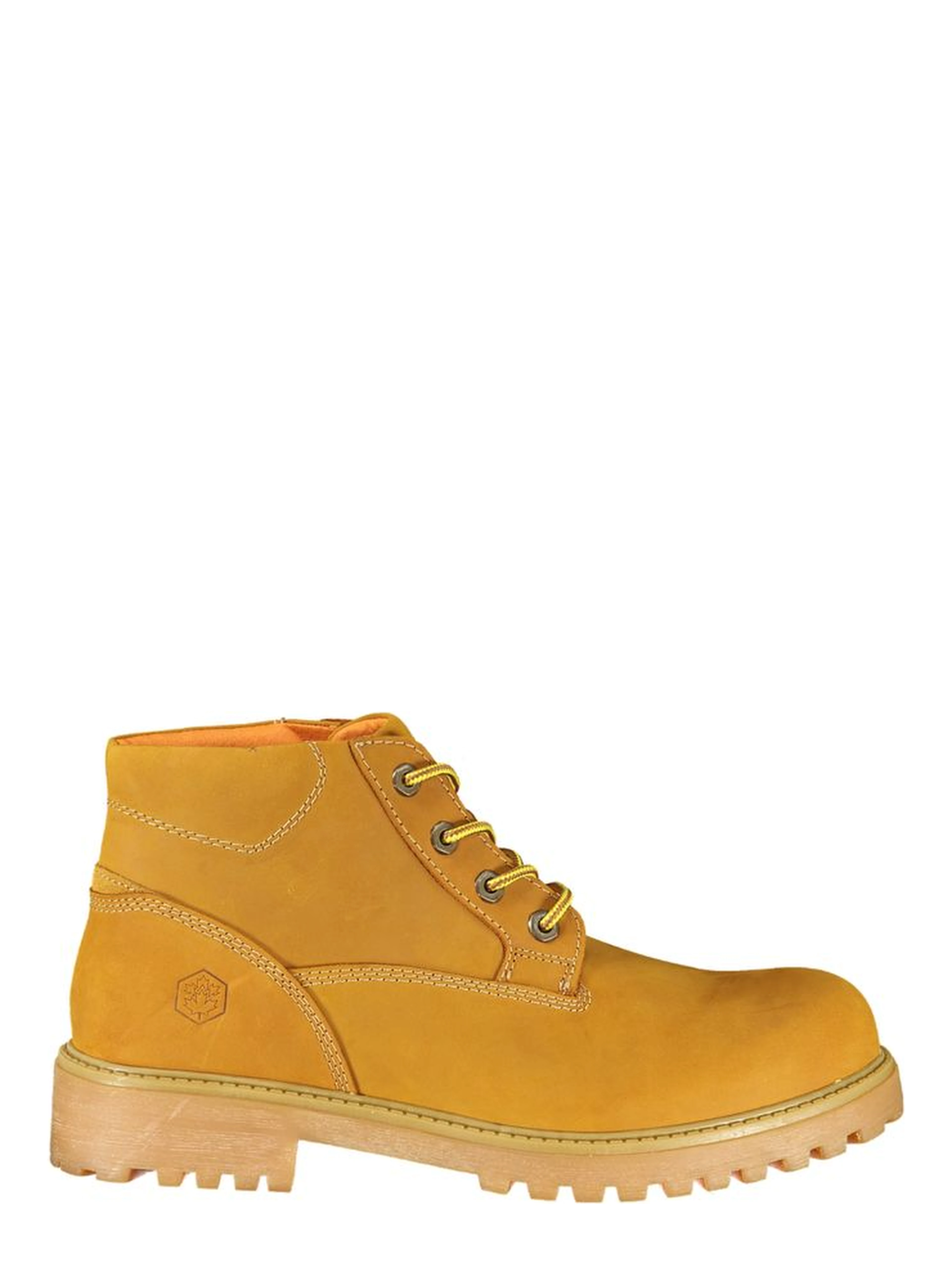 Yellow Leather Men's Sneaker