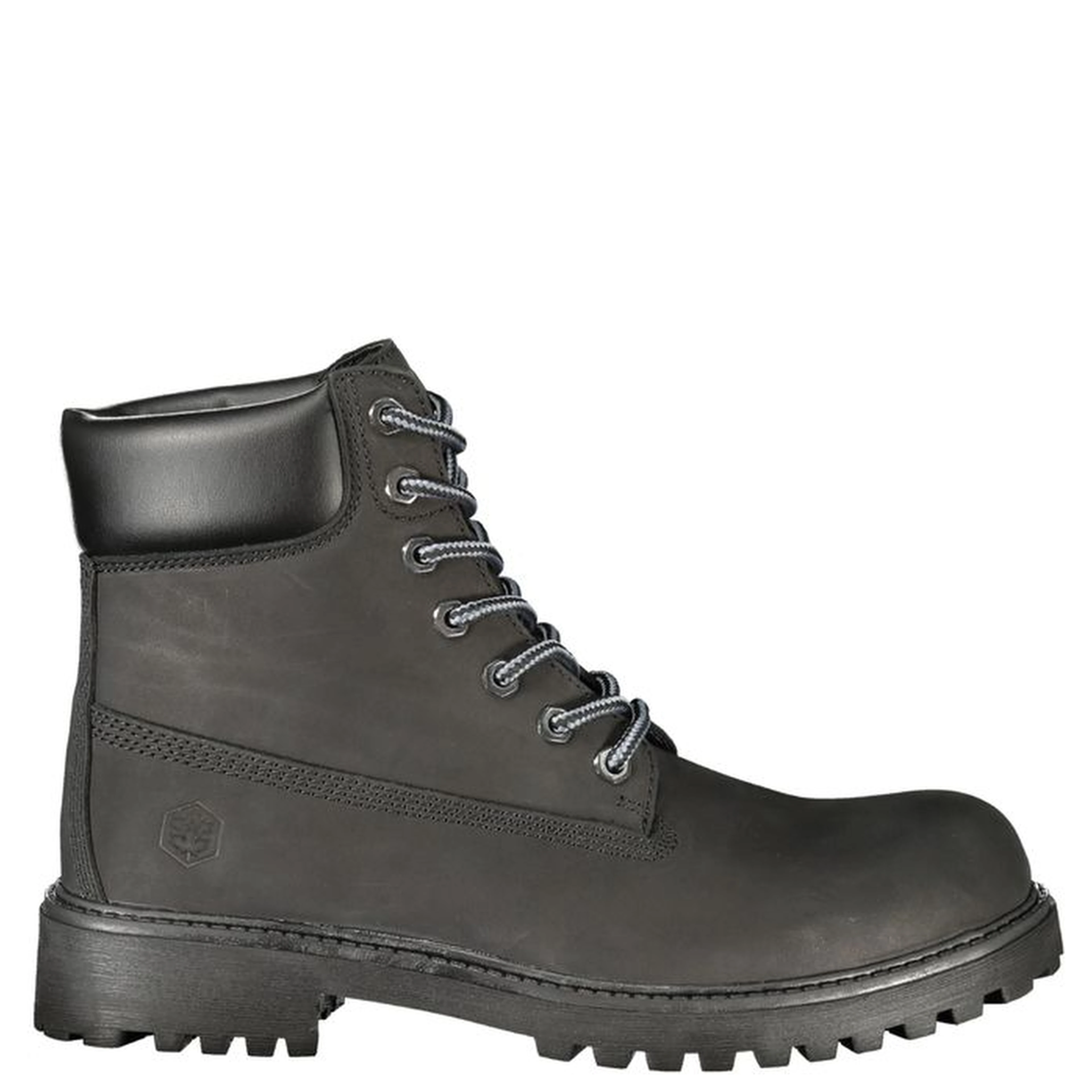 Black Leather Mens Sneaker