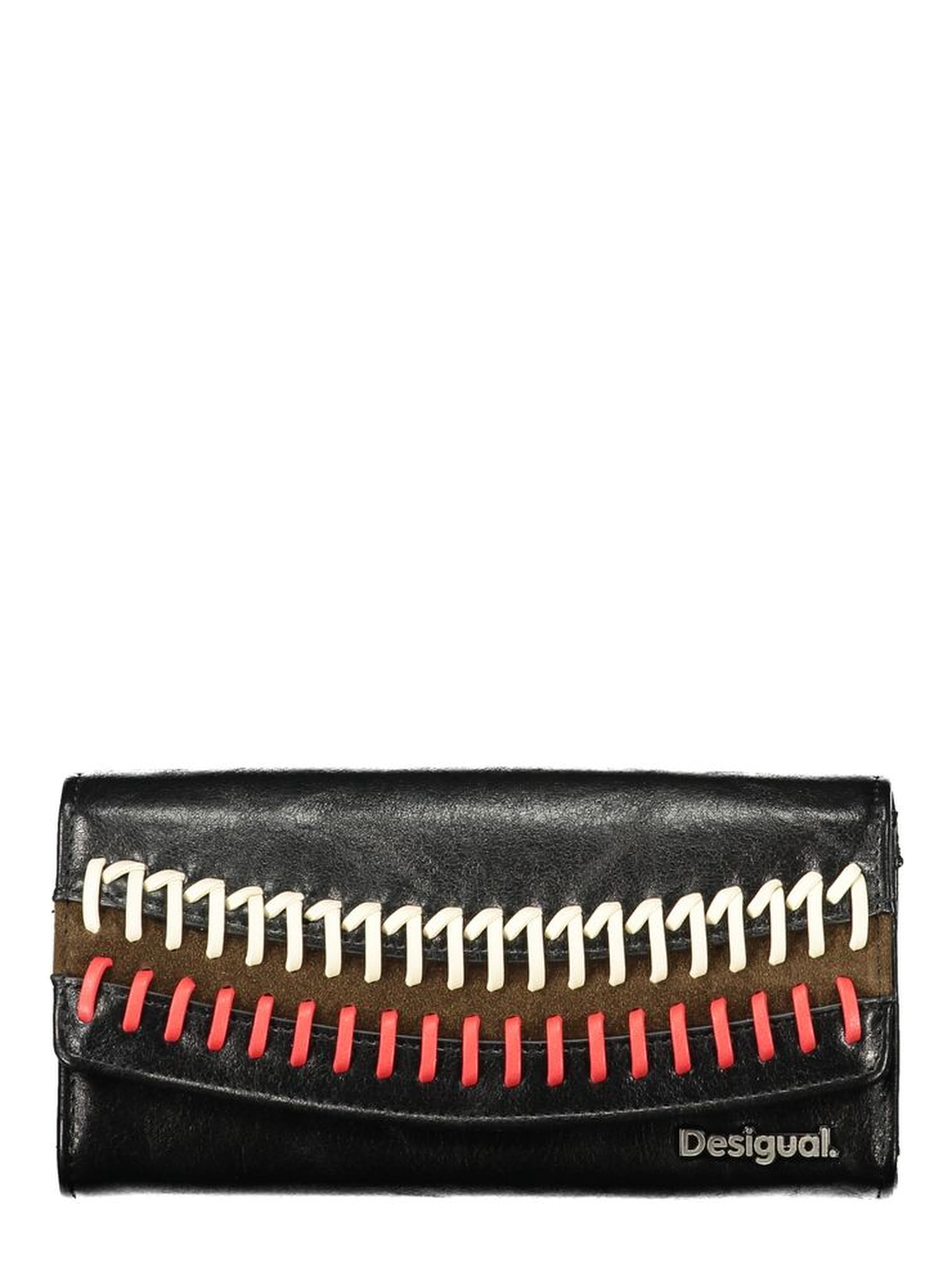 Black Polyurethane Women Wallet