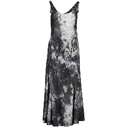 Blue Polyester Women's Dress