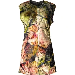 Green Viscose Womens Dress