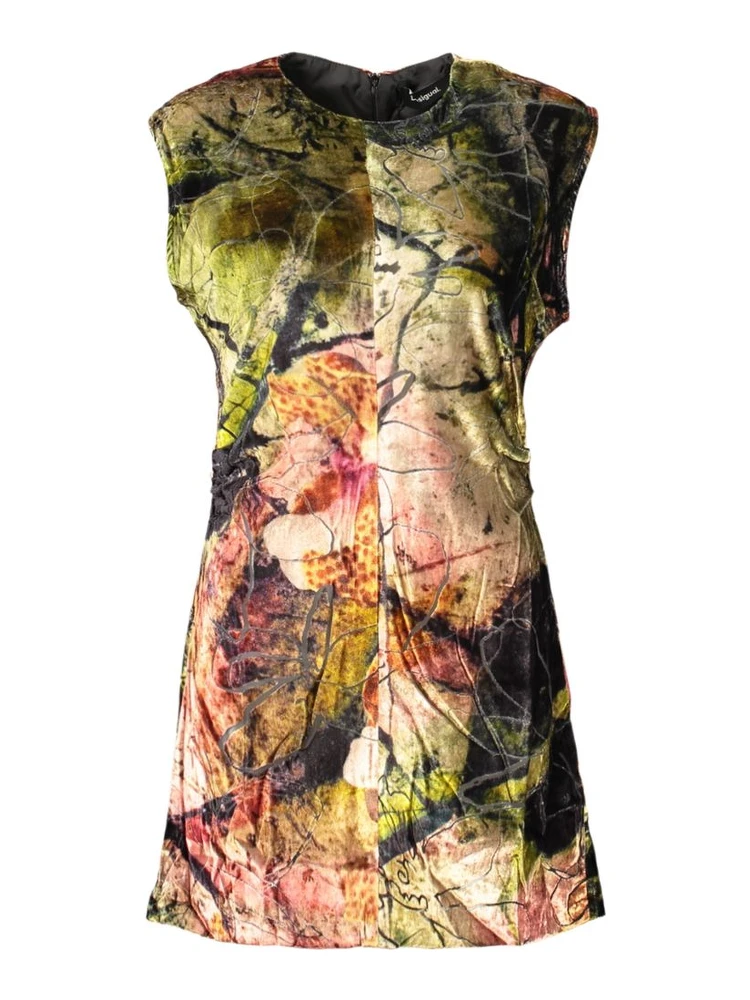 Green Viscose Womens Dress