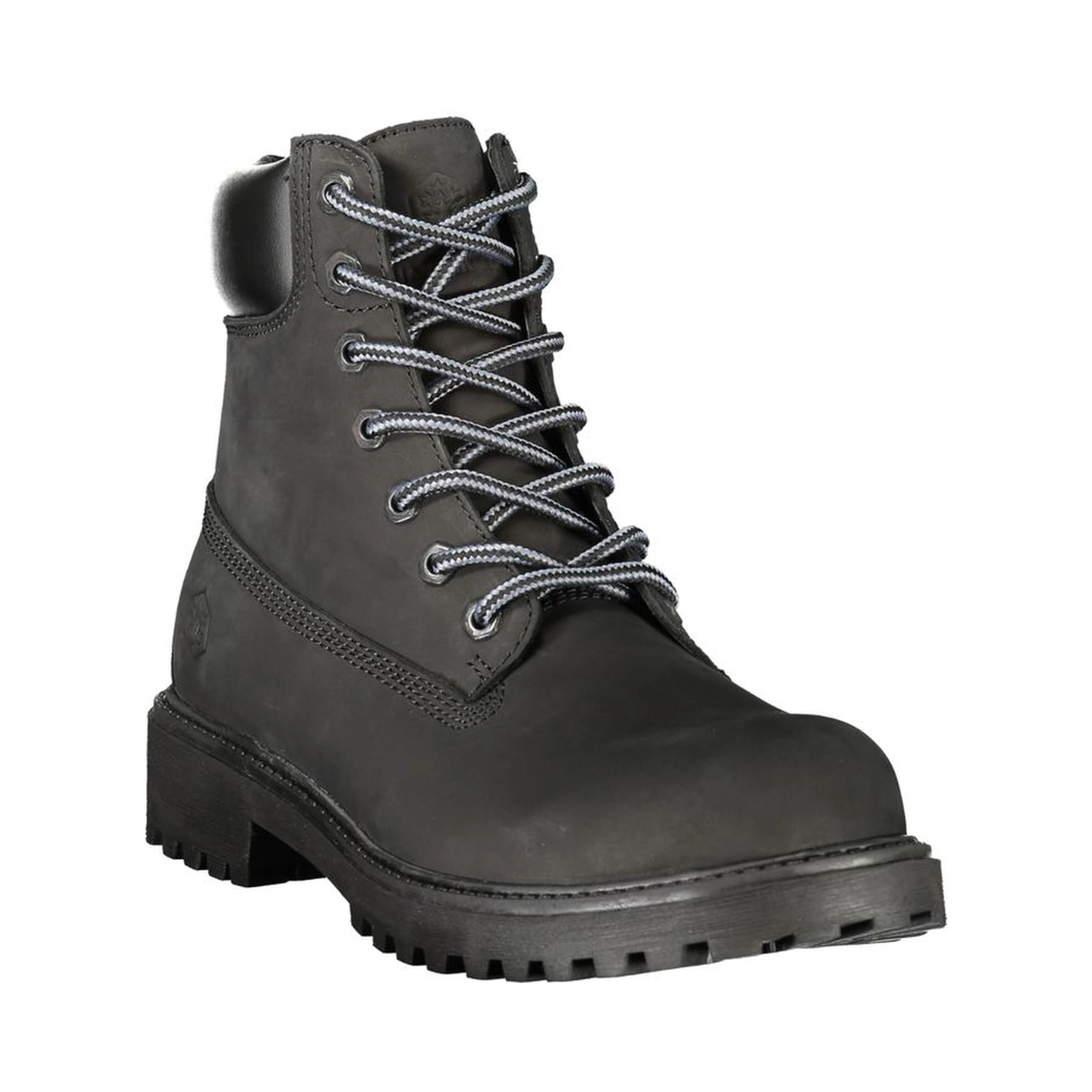 Black Leather Mens Sneaker