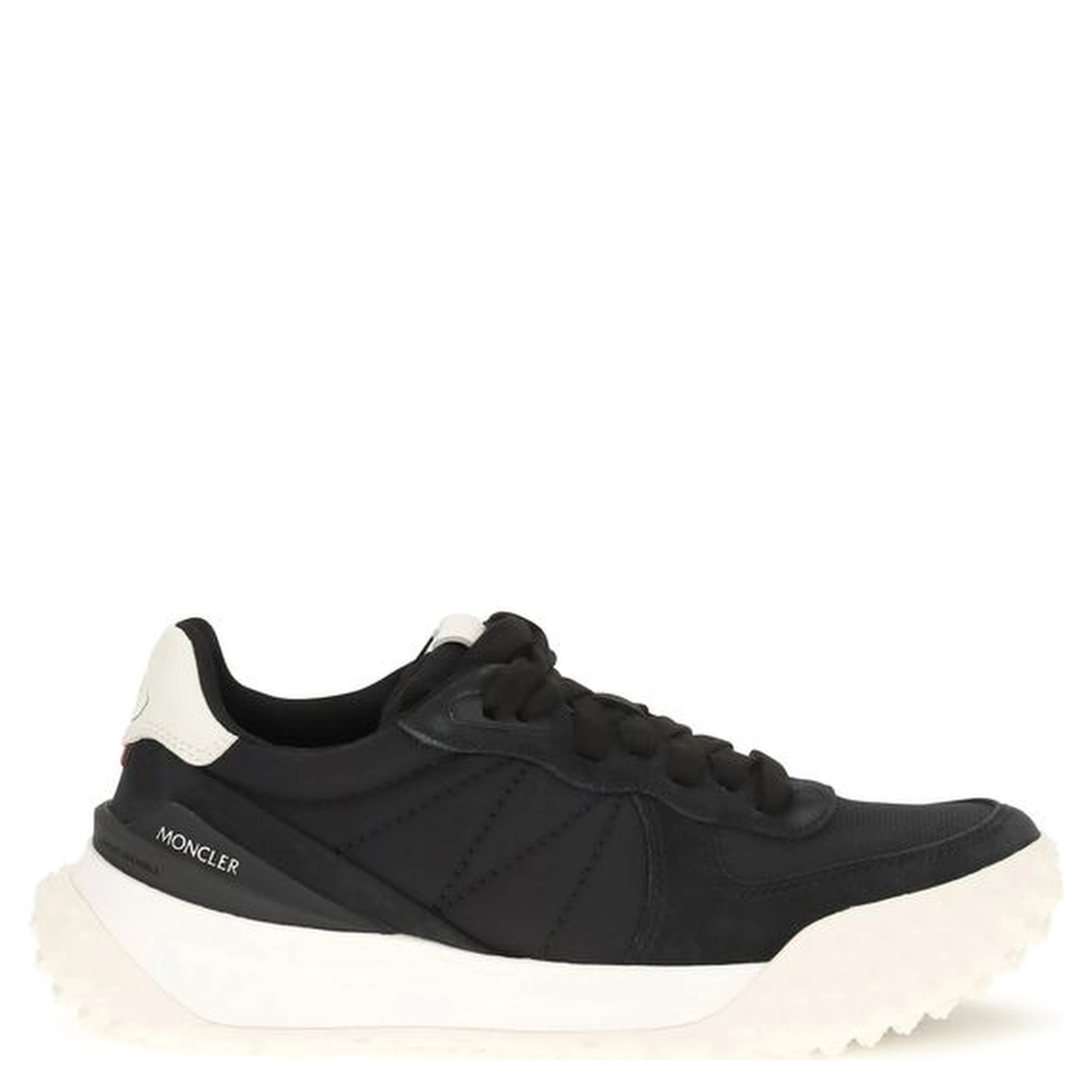 Black Polyamide Athletic Sneakers
