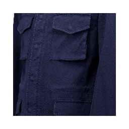 Navy Blue Cotton Jacket