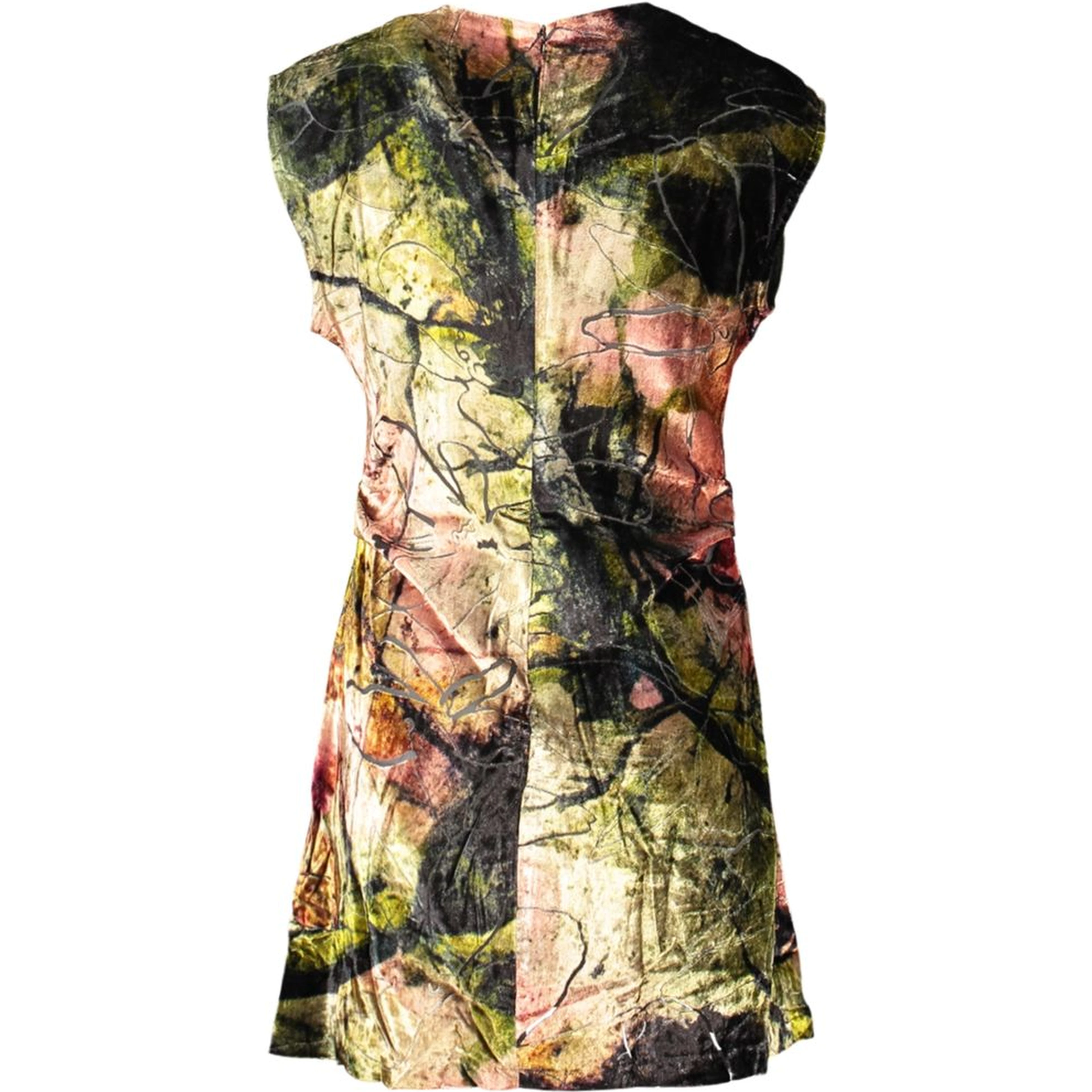 Green Viscose Womens Dress