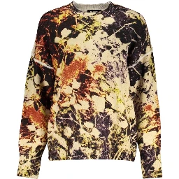 Yellow Acrylic Women's Sweater