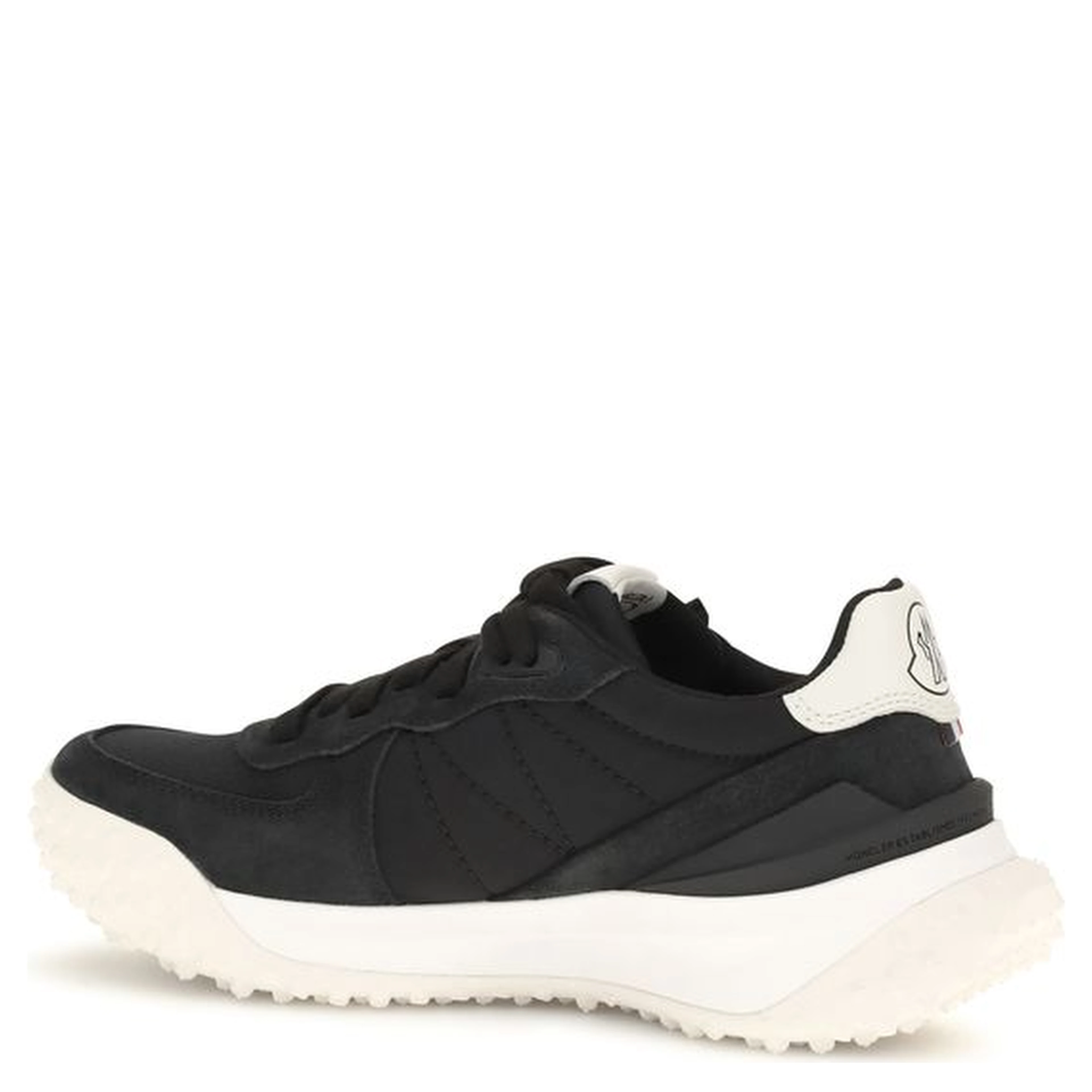 Black Polyamide Athletic Sneakers