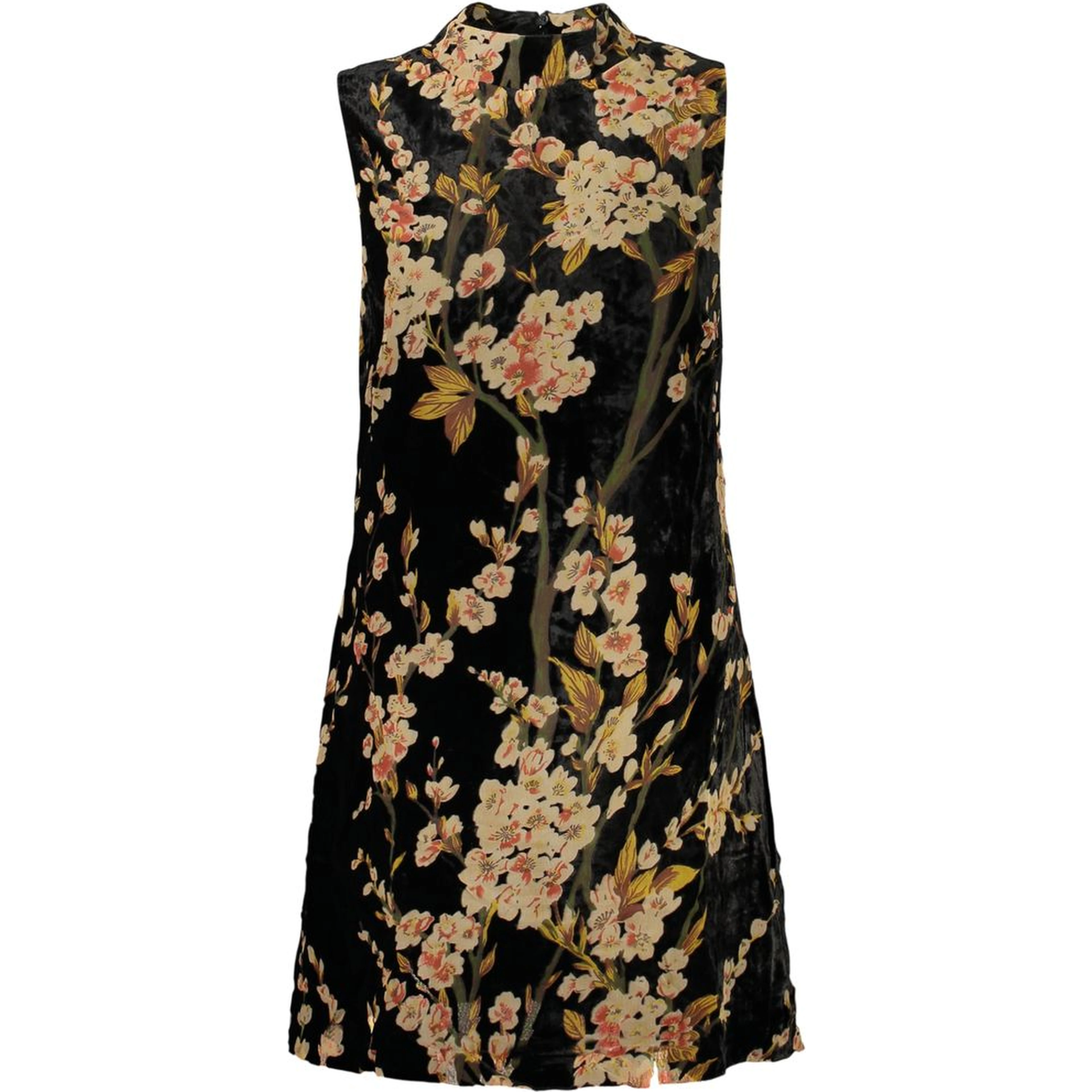 Black Viscose Women Dress