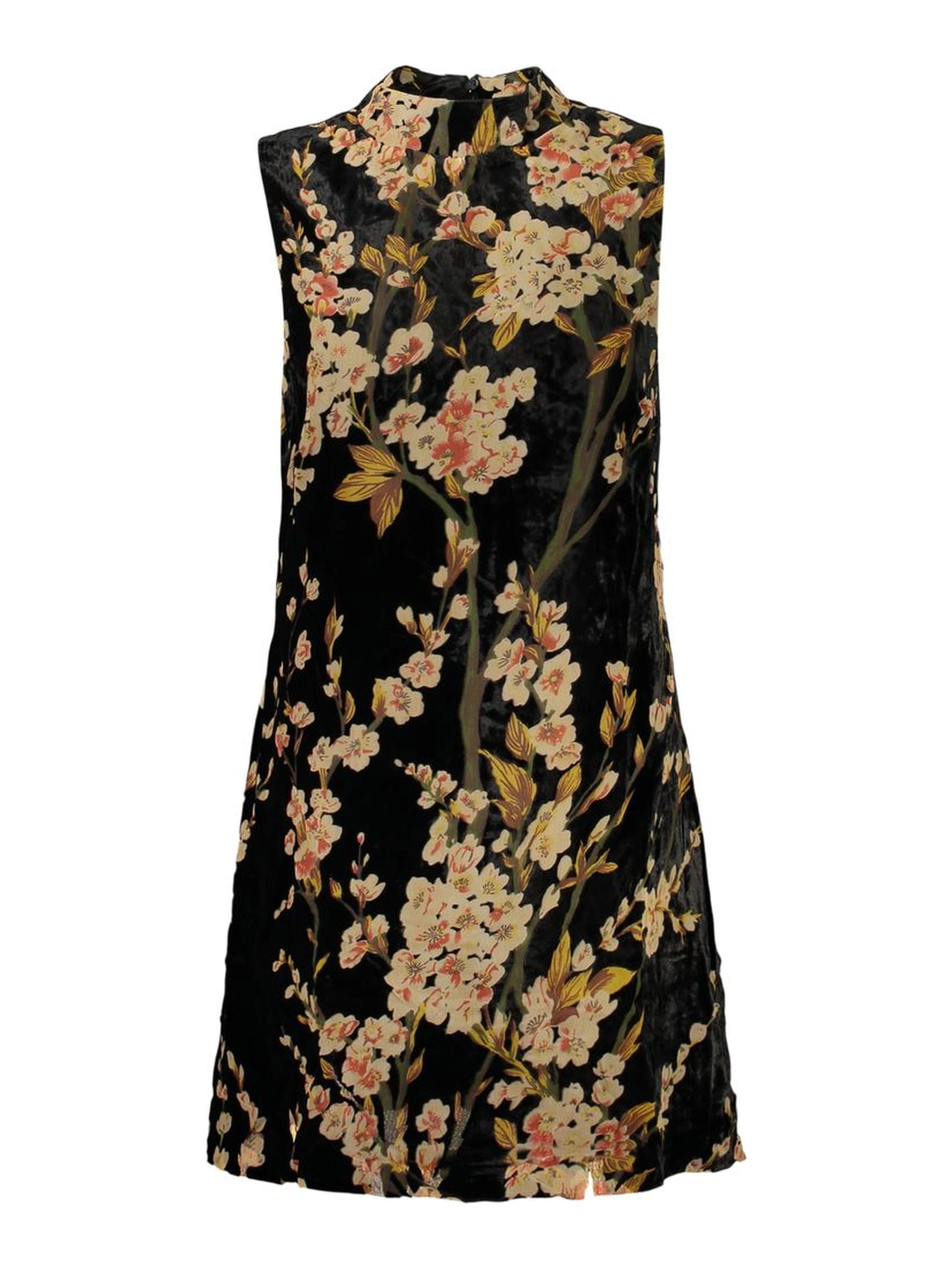 Black Viscose Women Dress