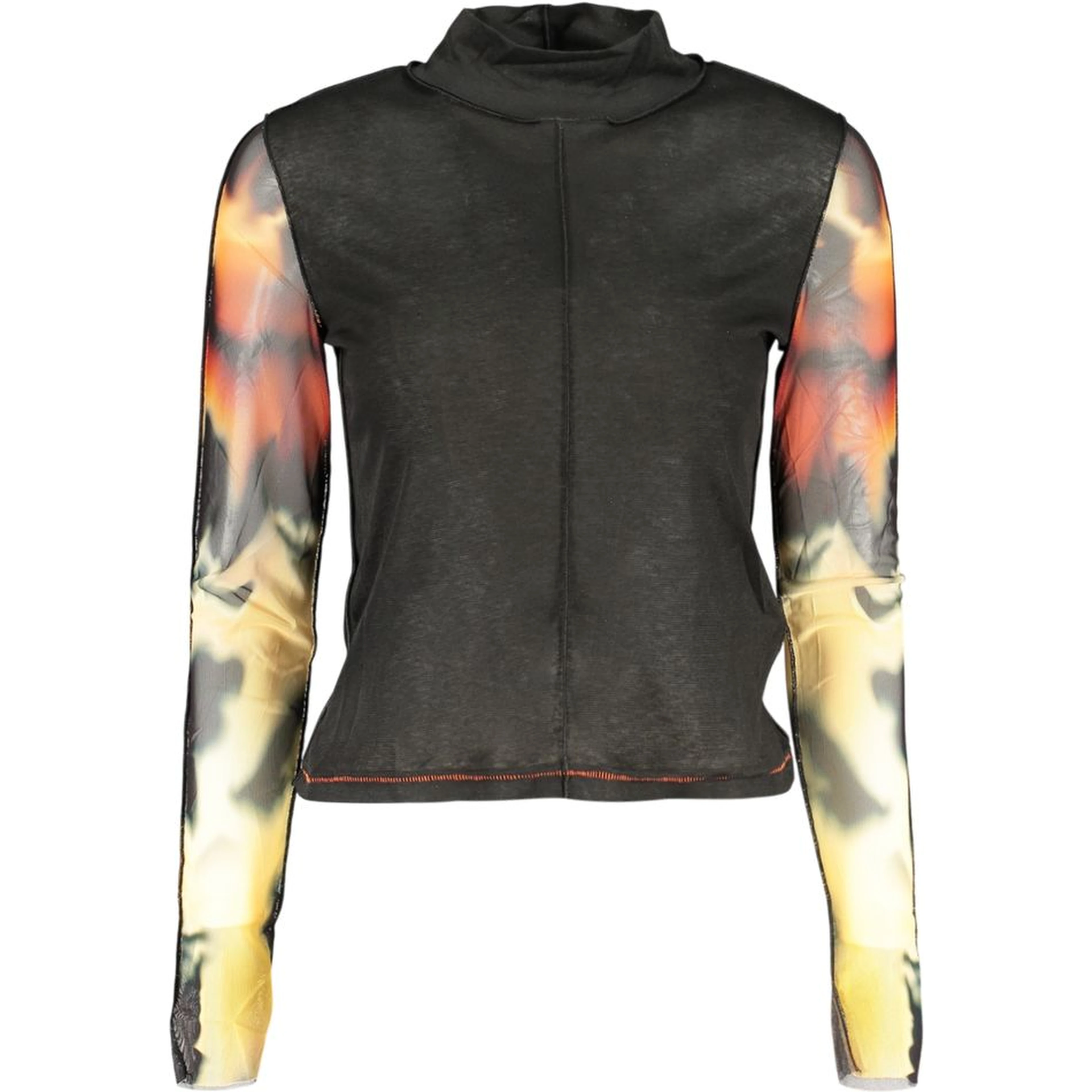 Black Polyester Women's Sweater