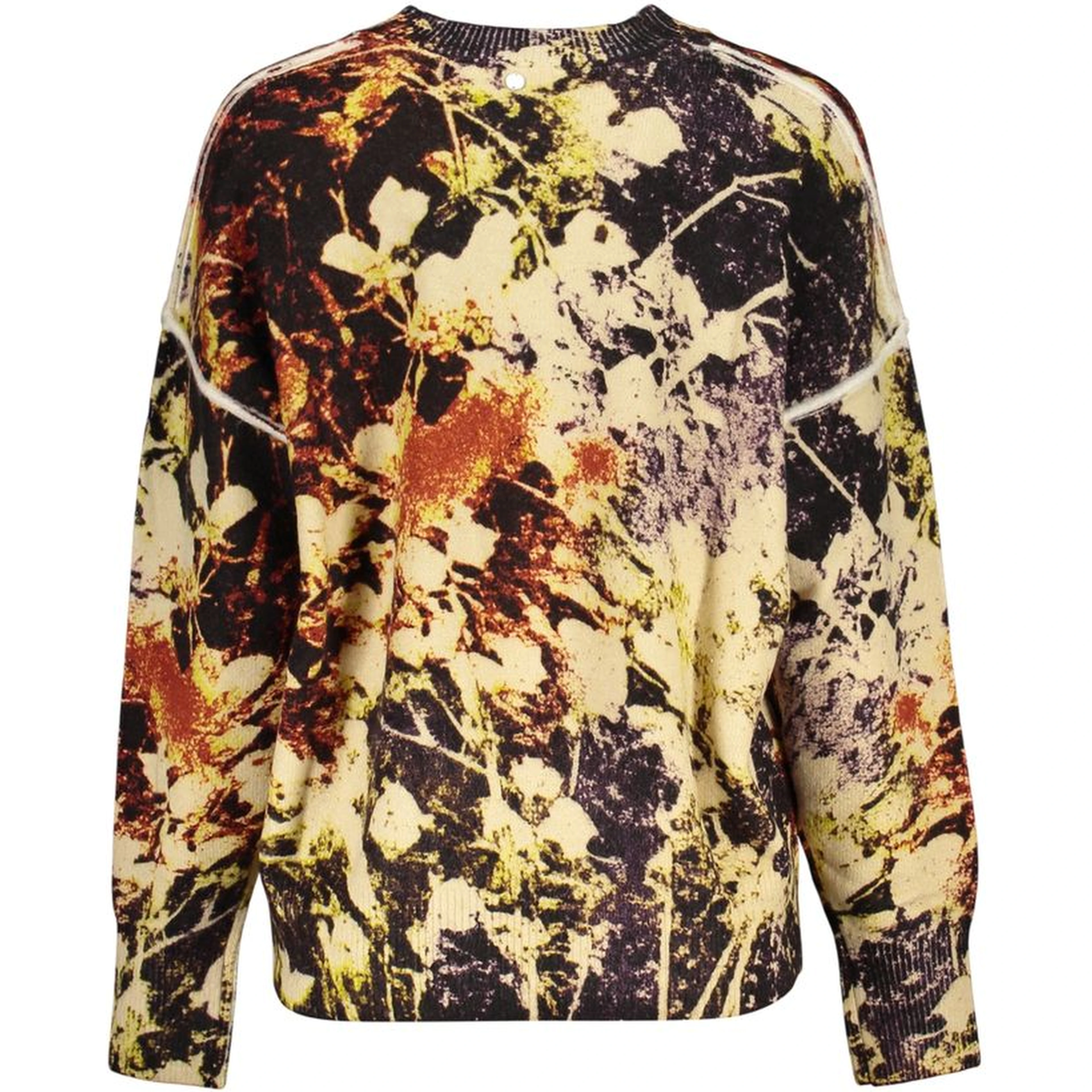 Yellow Acrylic Women's Sweater