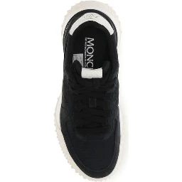Black Polyamide Athletic Sneakers