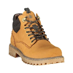 Brown Leather Men's Sneaker