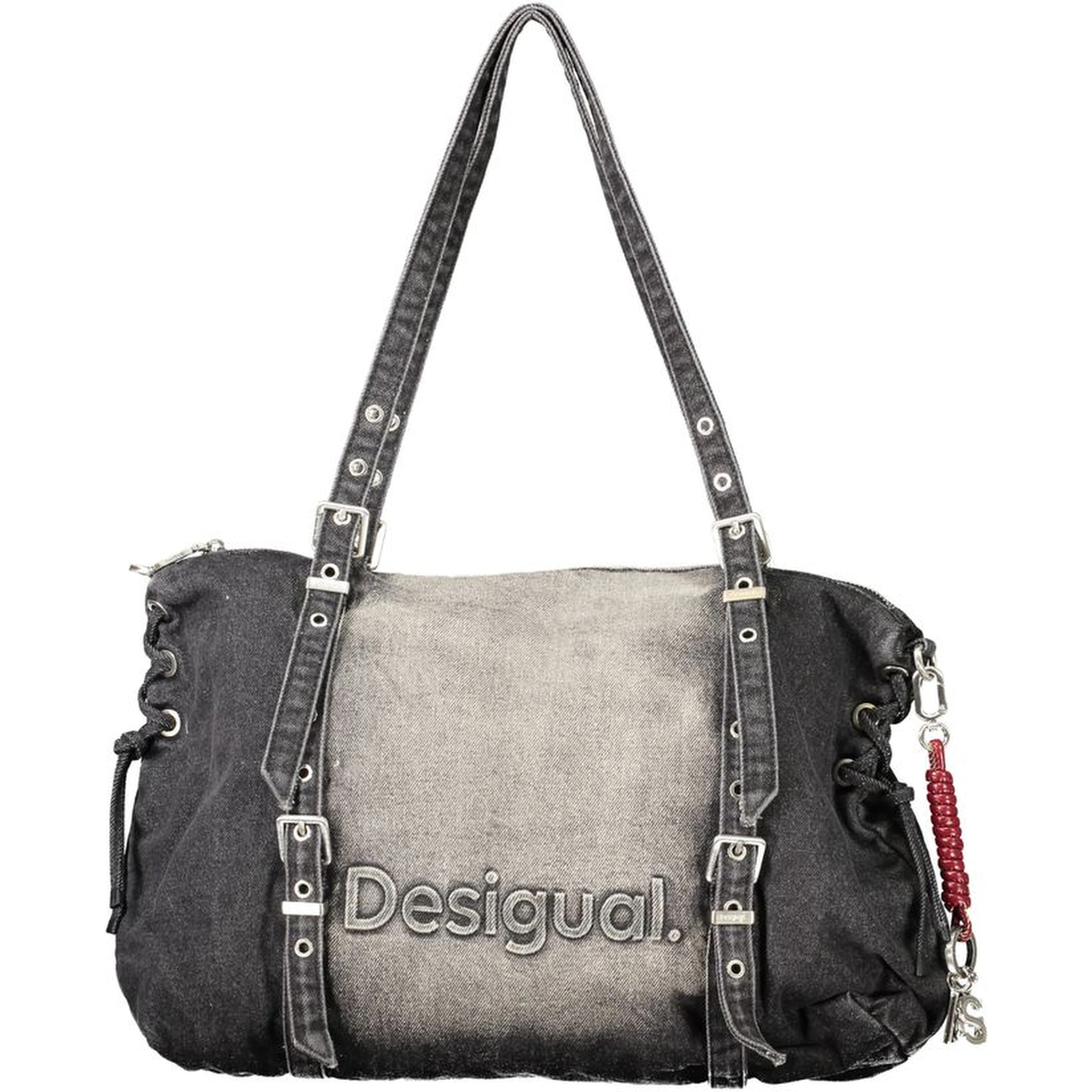 Black Cotton Women's Bag