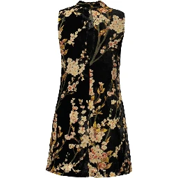 Black Viscose Women Dress