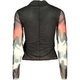 Black Polyester Women's Sweater