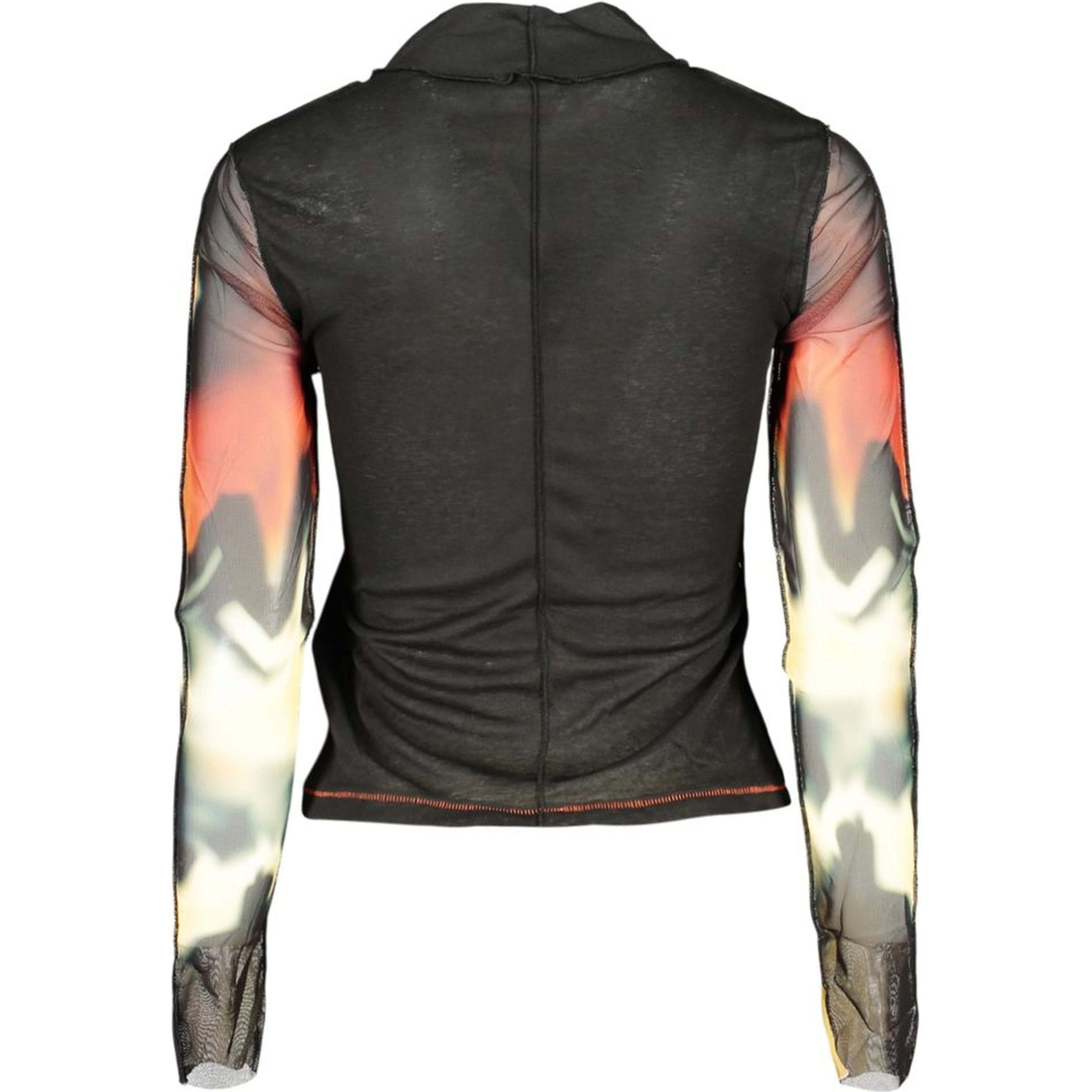 Black Polyester Women's Sweater
