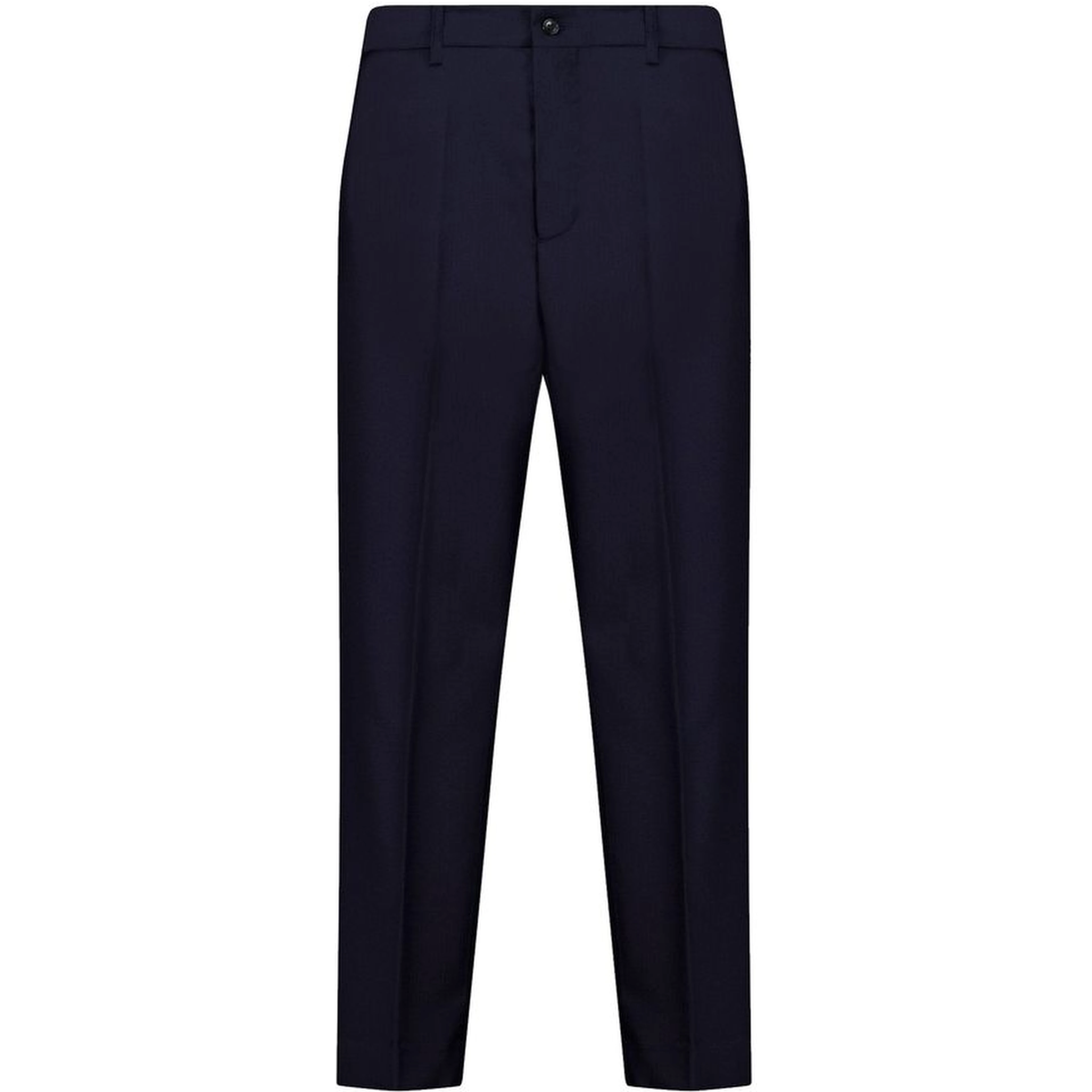 Blue Wool Dress Pants