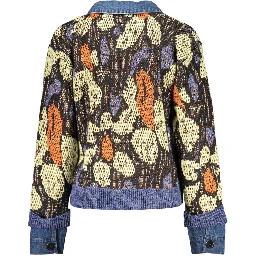 Blue Viscose Women's Sweater