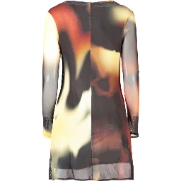 Black Polyester Women's Dress
